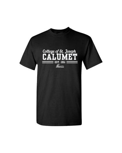 Calumet College Script Design T-Shirt