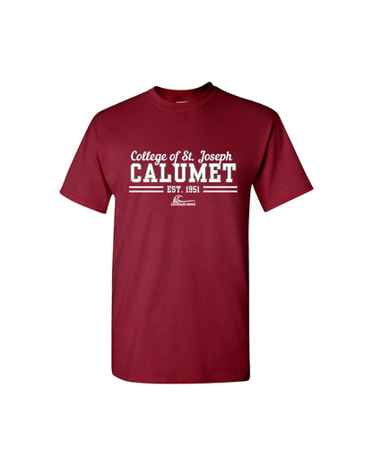 Calumet College Script Design T-Shirt