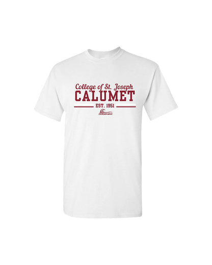 Calumet College Script Design T-Shirt